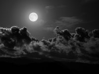 Noche de luna llena
